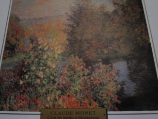 Claude Monet - coin de jardin à Montgeron