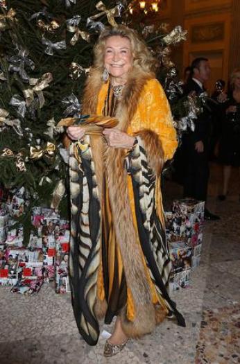 MONZA, ITALY - DECEMBER 16: Marta Marzotto attends the "Fondazione IEO - CCM" Christmas Dinner For on December 16, 2014 in Monza, Italy. (Photo by Vincenzo Lombardo/Getty Images)